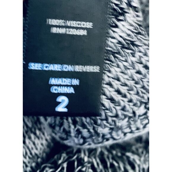 Torrid Cardigan Sweater Womens 2X Open Knit Kimono Sleeve Gray Space Dye Boho - Picture 5 of 7